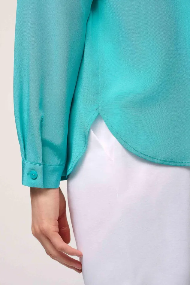 Luisa Spagnoli Blouses And Shirts Bond Turquoise 8211 Women Luisa Spagnoli Blouses And Shirts Bond Turquoise 8211 Women