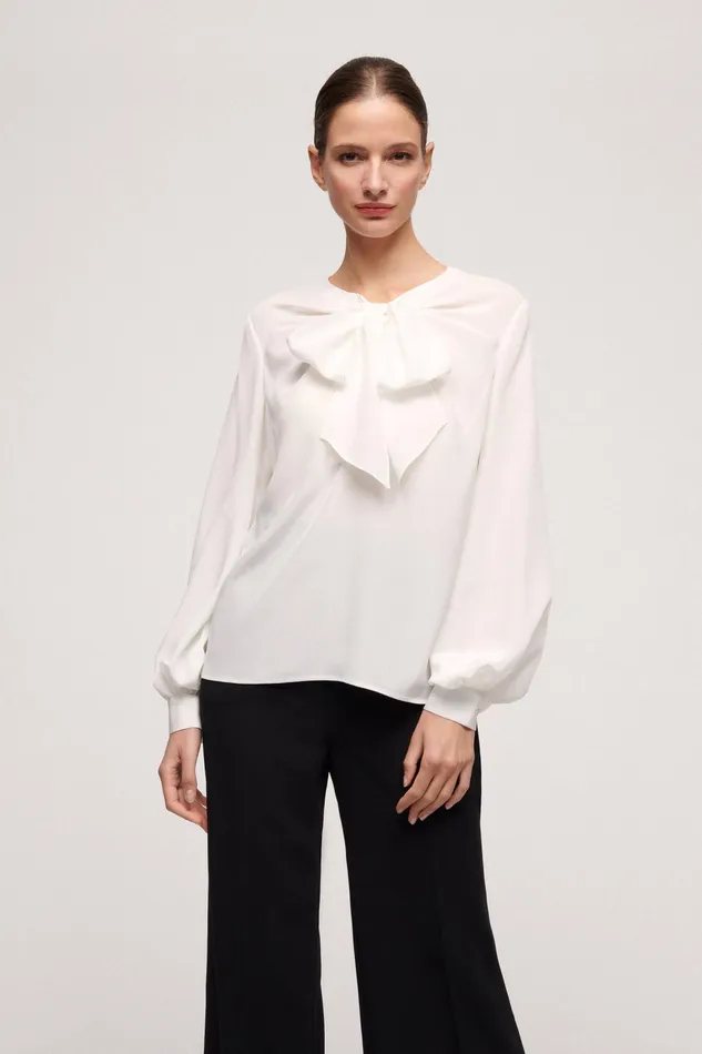 Luisa Spagnoli Blouses And Shirts Bromelia Cream 8211 Women