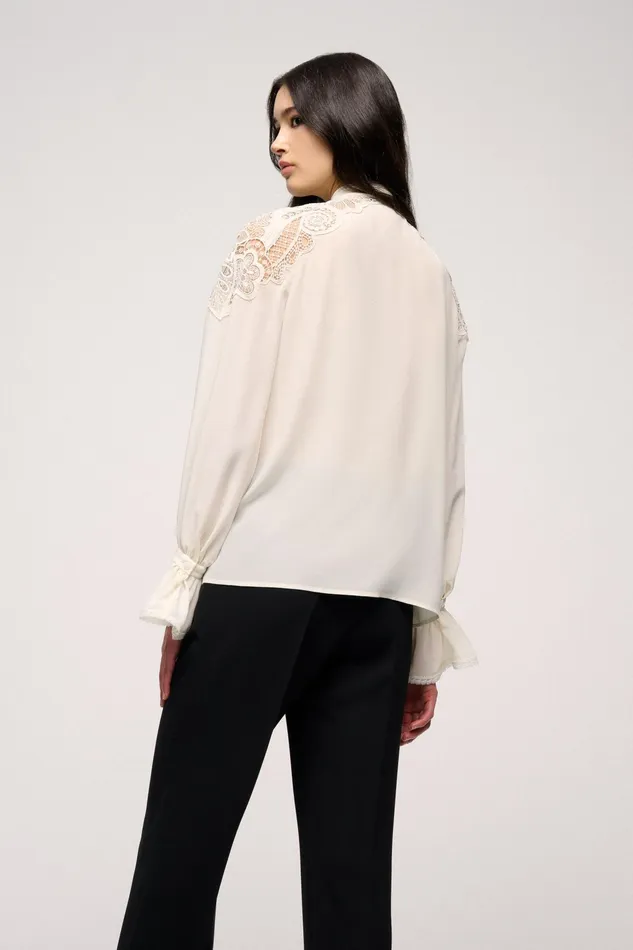 Luisa Spagnoli Blouses And Shirts Buona Cream 8211 Women Luisa Spagnoli Blouses And Shirts Buona Cream 8211 Women