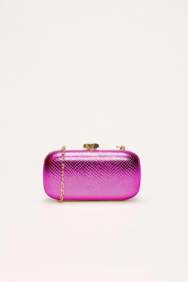 Luisa Spagnoli Clutch And Pochette Identica Fuchsialight Gold 8211 Women