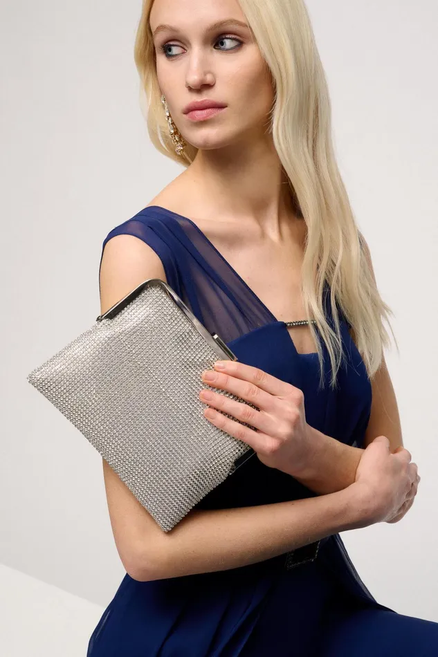 Luisa Spagnoli Clutch And Pochette Illustre Nickel 8211 Women