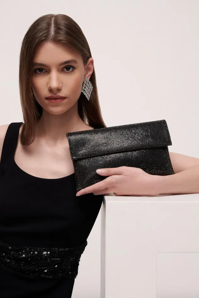 Luisa Spagnoli Clutch And Pochette Imma Blacklight Gold 8211 Women Luisa Spagnoli Clutch And Pochette Imma Blacklight Gold 8211 Women
