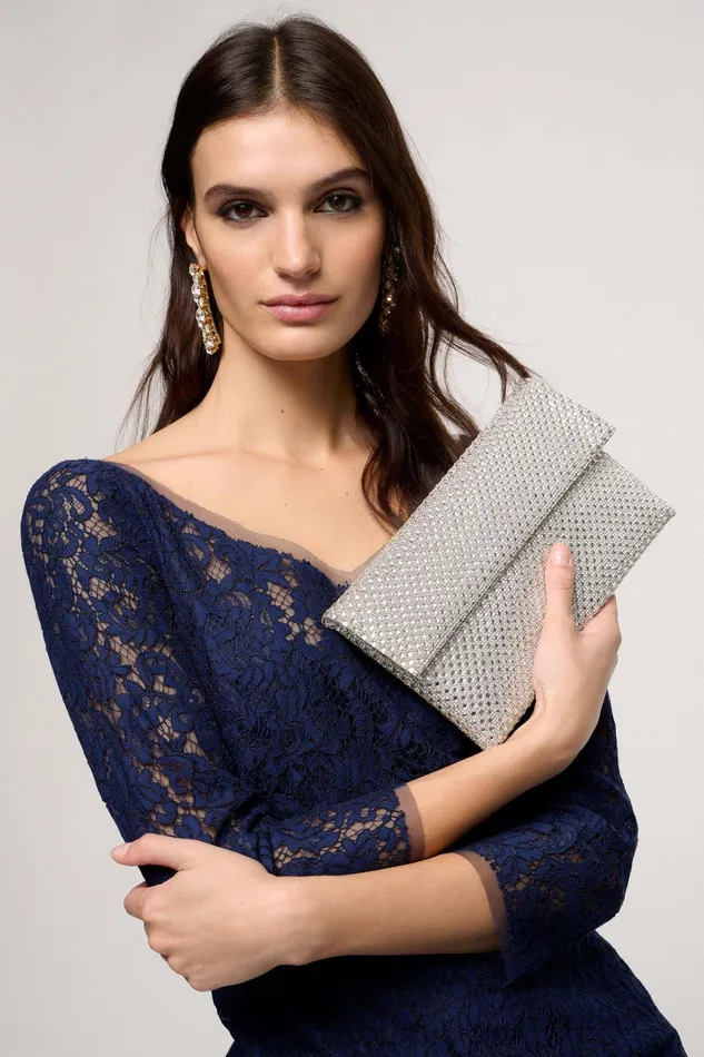 Luisa Spagnoli Clutch And Pochette Immax Nickel 8211 Women Luisa Spagnoli Clutch And Pochette Immax Nickel 8211 Women