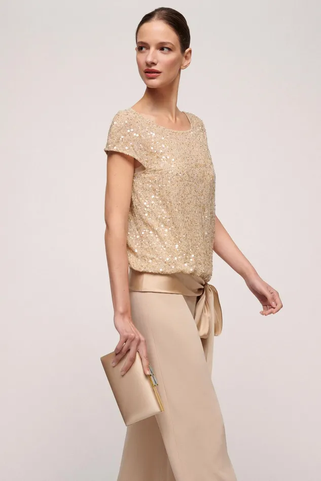 Luisa Spagnoli Clutch And Pochette Ivy Beigelight Gold 8211 Women Luisa Spagnoli Clutch And Pochette Ivy Beigelight Gold 8211 Women