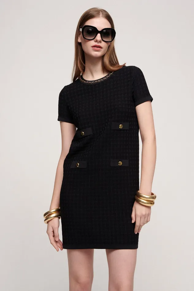 Luisa Spagnoli Dresses and Jumpsuits Celosia Black 8211 Women Luisa Spagnoli Dresses and Jumpsuits Celosia Black 8211 Women