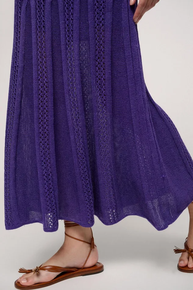 Luisa Spagnoli Dresses and Jumpsuits Cerchia Purple 8211 Women Luisa Spagnoli Dresses and Jumpsuits Cerchia Purple 8211 Women