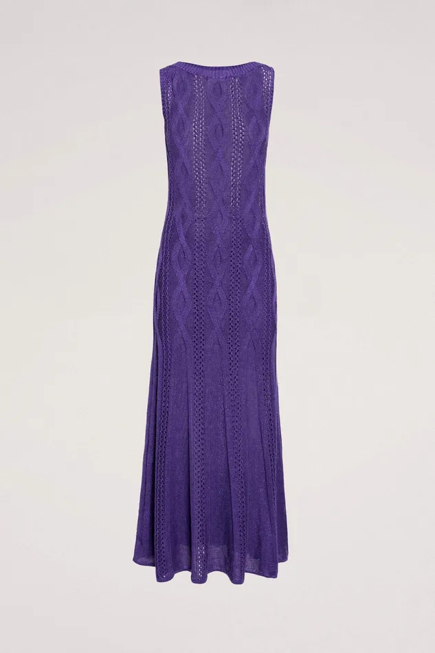 Luisa Spagnoli Dresses and Jumpsuits Cerchia Purple 8211 Women Luisa Spagnoli Dresses and Jumpsuits Cerchia Purple 8211 Women