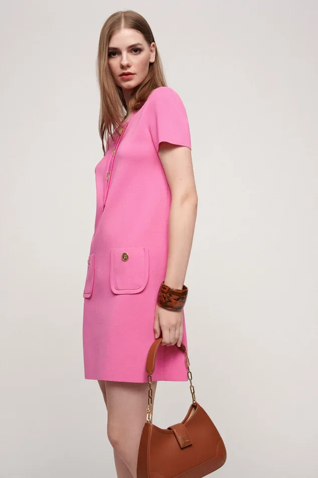 Luisa Spagnoli Dresses and Jumpsuits Citronella Fuchsia 8211 Women Luisa Spagnoli Dresses and Jumpsuits Citronella Fuchsia 8211 Women