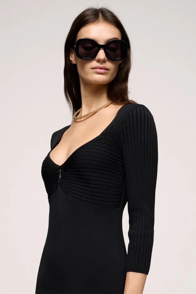 Luisa Spagnoli Dresses and Jumpsuits Clorinda Black 8211 Women Luisa Spagnoli Dresses and Jumpsuits Clorinda Black 8211 Women