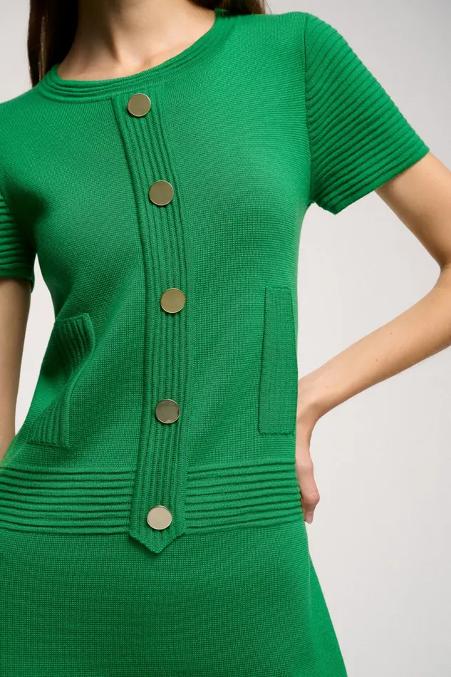Luisa Spagnoli Dresses and Jumpsuits Madras Green 8211 Women Luisa Spagnoli Dresses and Jumpsuits Madras Green 8211 Women