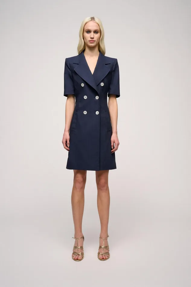 Luisa Spagnoli Dresses and Jumpsuits Parola Blue 8211 Women