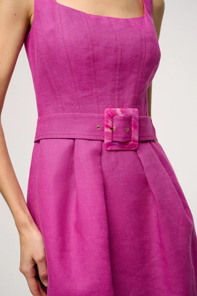 Luisa Spagnoli Dresses and Jumpsuits Piani Fuchsia 8211 Women Luisa Spagnoli Dresses and Jumpsuits Piani Fuchsia 8211 Women