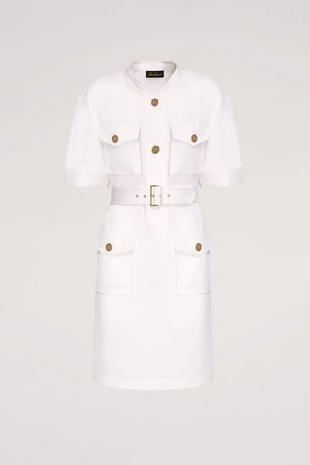 Luisa Spagnoli Dresses and Jumpsuits Pratica Cream 8211 Women Luisa Spagnoli Dresses and Jumpsuits Pratica Cream 8211 Women