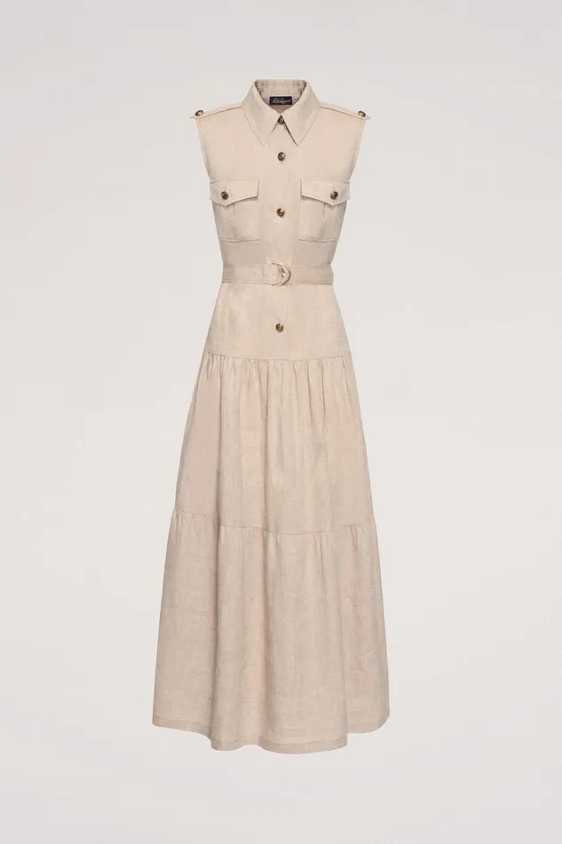 Luisa Spagnoli Dresses and Jumpsuits Principato Sand 8211 Women Luisa Spagnoli Dresses and Jumpsuits Principato Sand 8211 Women