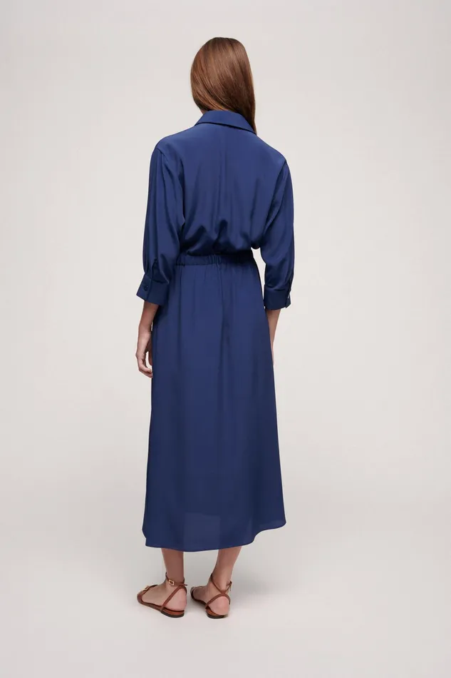 Luisa Spagnoli Dresses and Jumpsuits Priorita Blue 8211 Women Luisa Spagnoli Dresses and Jumpsuits Priorita Blue 8211 Women