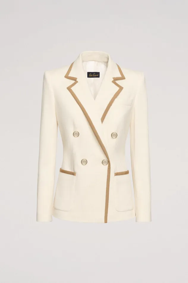 Luisa Spagnoli Jackets and Blazers Mindi Cream 8211 Women Luisa Spagnoli Jackets and Blazers Mindi Cream 8211 Women