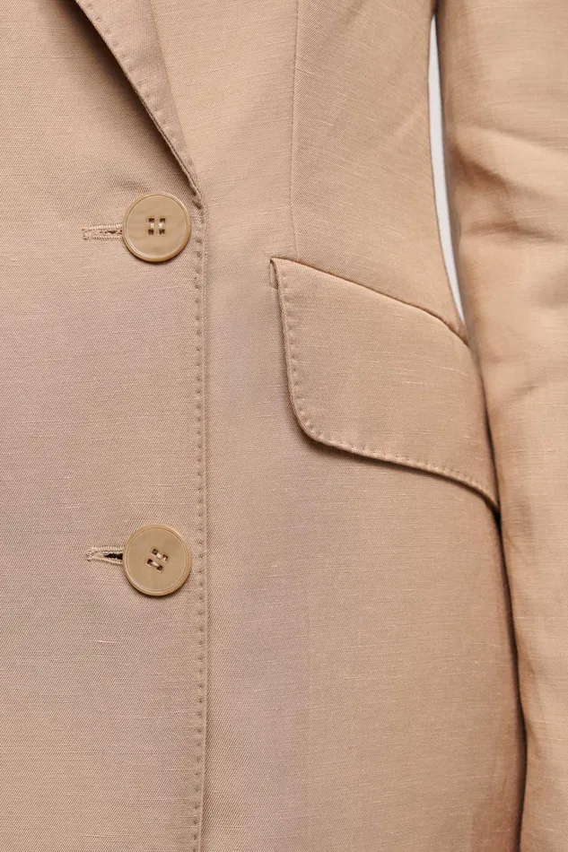 Luisa Spagnoli Jackets and Blazers Varanese Beige 8211 Women Luisa Spagnoli Jackets and Blazers Varanese Beige 8211 Women