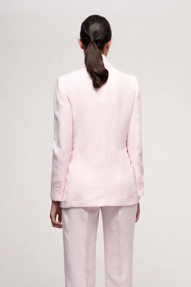 Luisa Spagnoli Jackets and Blazers Varanese Pink 8211 Women Luisa Spagnoli Jackets and Blazers Varanese Pink 8211 Women