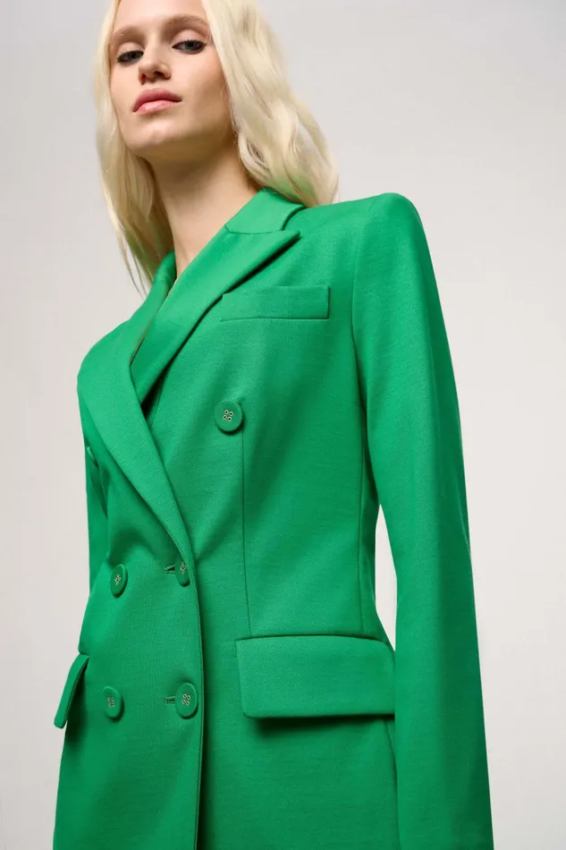 Luisa Spagnoli Jackets and Blazers Vega Green 8211 Women