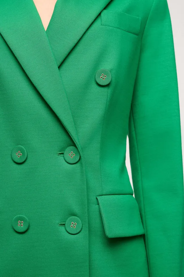Luisa Spagnoli Jackets and Blazers Vega Green 8211 Women Luisa Spagnoli Jackets and Blazers Vega Green 8211 Women