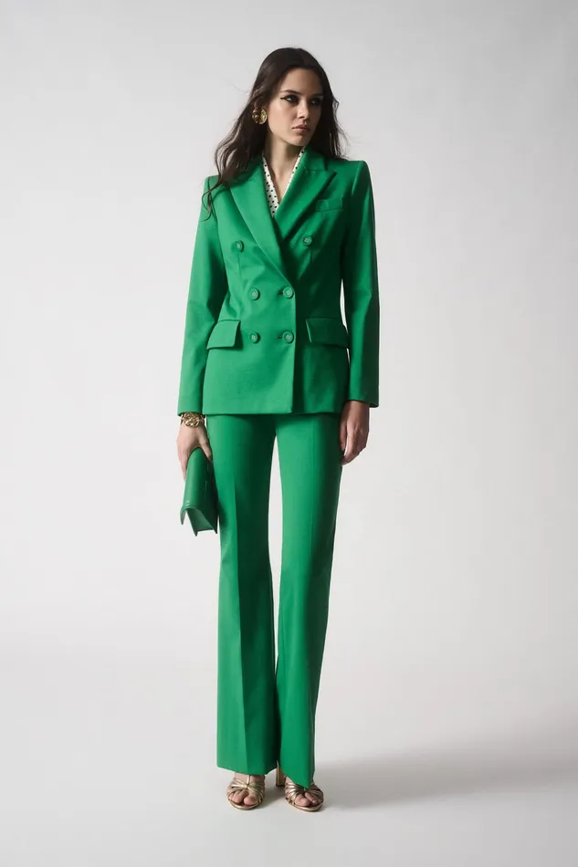 Luisa Spagnoli Jackets and Blazers Vega Green 8211 Women Luisa Spagnoli Jackets and Blazers Vega Green 8211 Women