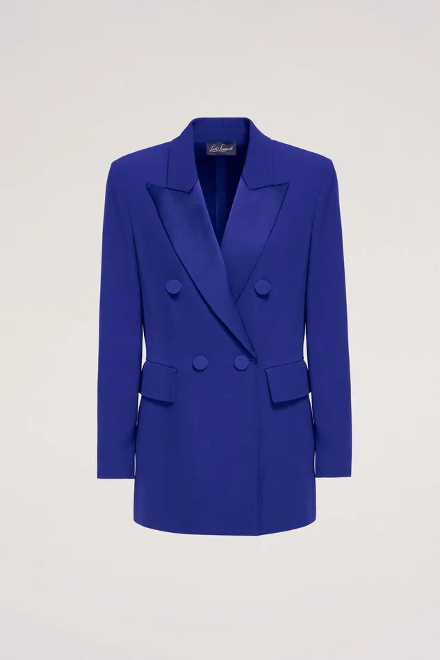 Luisa Spagnoli Jackets and Blazers Vegetale Bluette 8211 Women Luisa Spagnoli Jackets and Blazers Vegetale Bluette 8211 Women