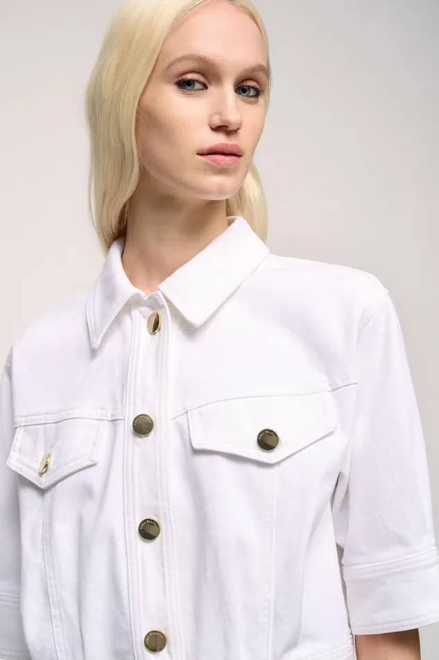 Luisa Spagnoli Jackets and Blazers Visto White 8211 Women Luisa Spagnoli Jackets and Blazers Visto White 8211 Women