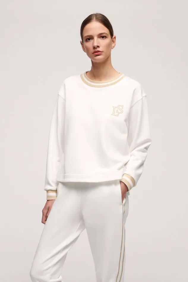 Luisa Spagnoli Knitwear Balsamo Cream 8211 Women