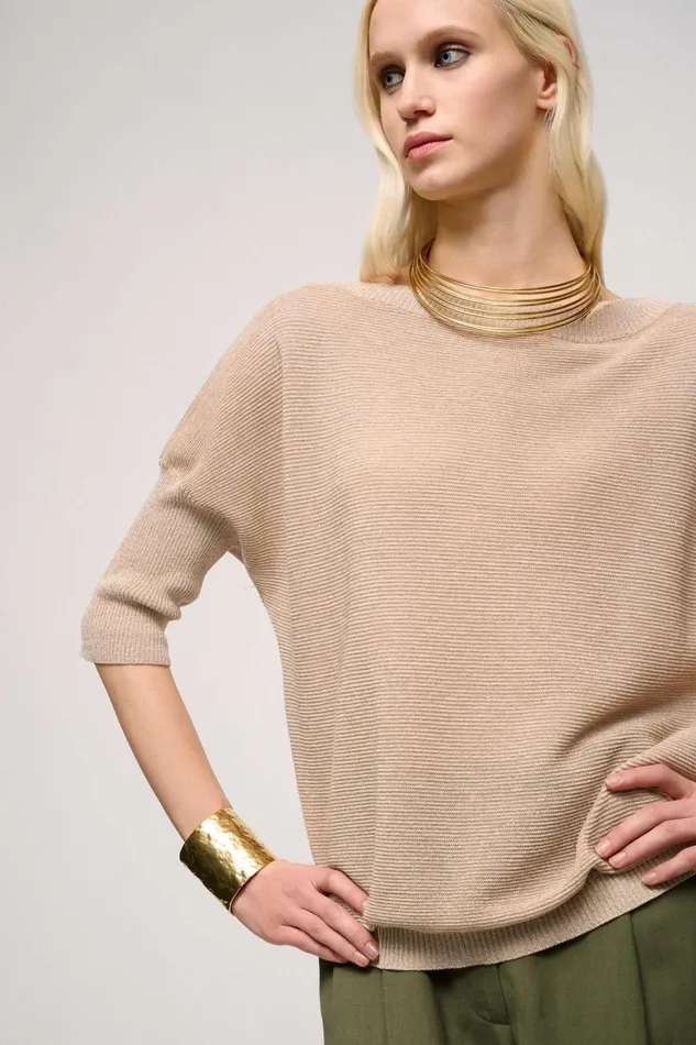 Luisa Spagnoli Knitwear Calabria Beige 8211 Women