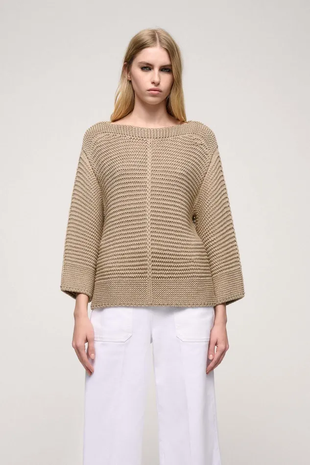 Luisa Spagnoli Knitwear Cedri Beige 8211 Women