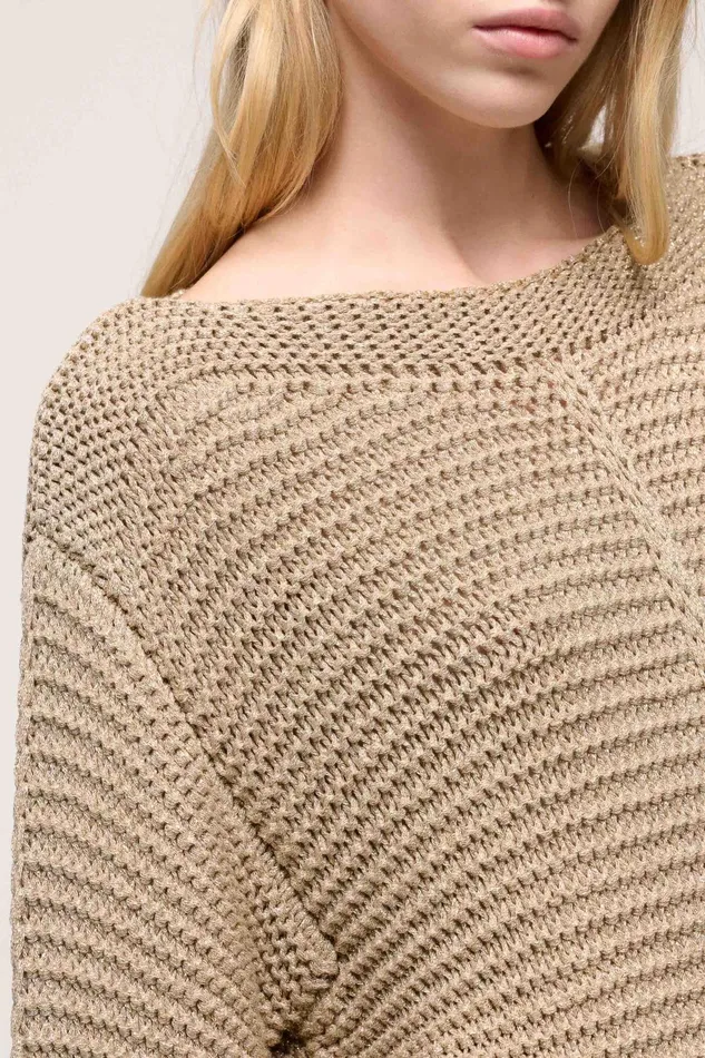 Luisa Spagnoli Knitwear Cedri Beige 8211 Women Luisa Spagnoli Knitwear Cedri Beige 8211 Women