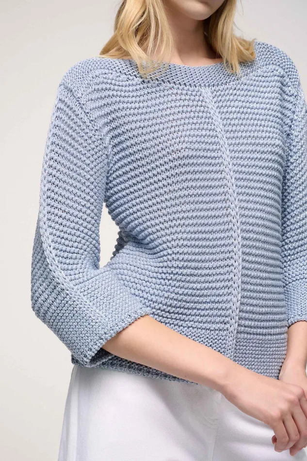 Luisa Spagnoli Knitwear Cedri Light Blue 8211 Women Luisa Spagnoli Knitwear Cedri Light Blue 8211 Women