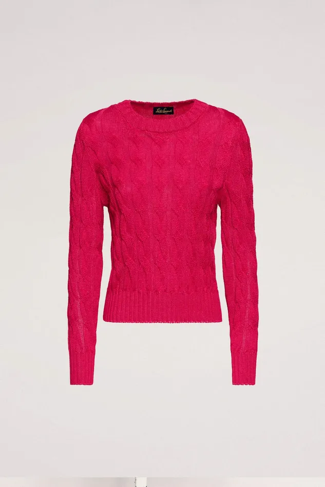 Luisa Spagnoli Knitwear Condominio Fuchsia 8211 Women Luisa Spagnoli Knitwear Condominio Fuchsia 8211 Women