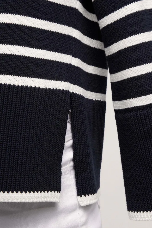 Luisa Spagnoli Knitwear Cortina Bluewhite 8211 Women Luisa Spagnoli Knitwear Cortina Bluewhite 8211 Women