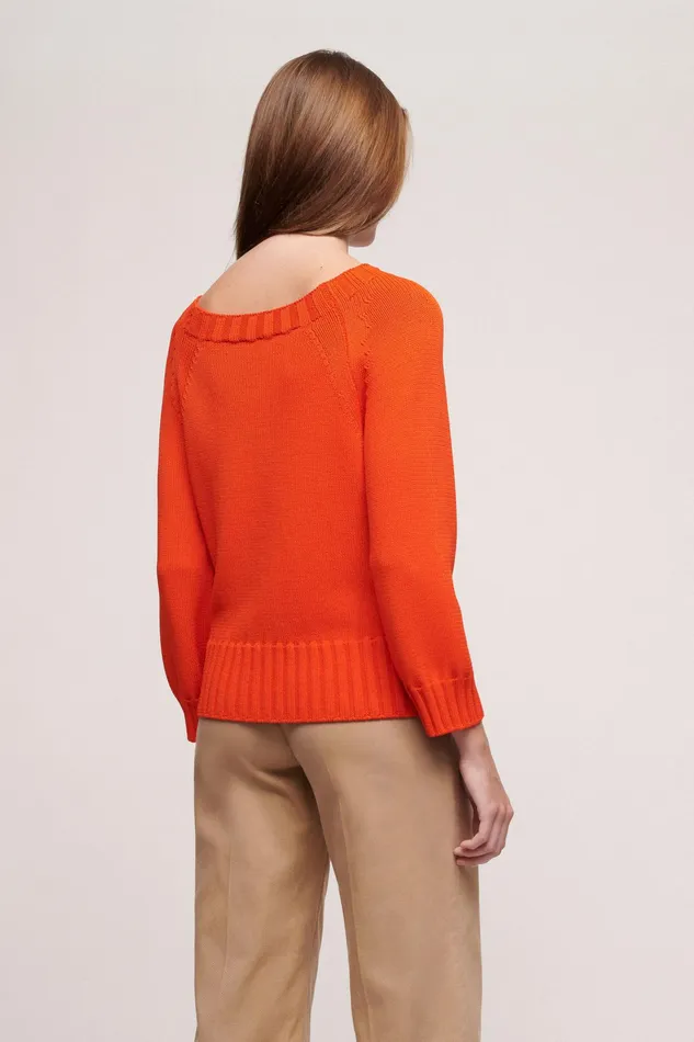 Luisa Spagnoli Knitwear Cortona Orange 8211 Women Luisa Spagnoli Knitwear Cortona Orange 8211 Women
