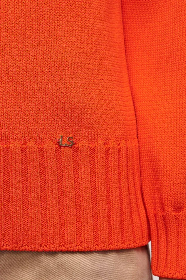 Luisa Spagnoli Knitwear Cortona Orange 8211 Women Luisa Spagnoli Knitwear Cortona Orange 8211 Women