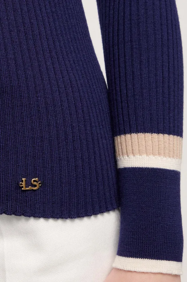 Luisa Spagnoli Knitwear Martini Blue 8211 Women Luisa Spagnoli Knitwear Martini Blue 8211 Women