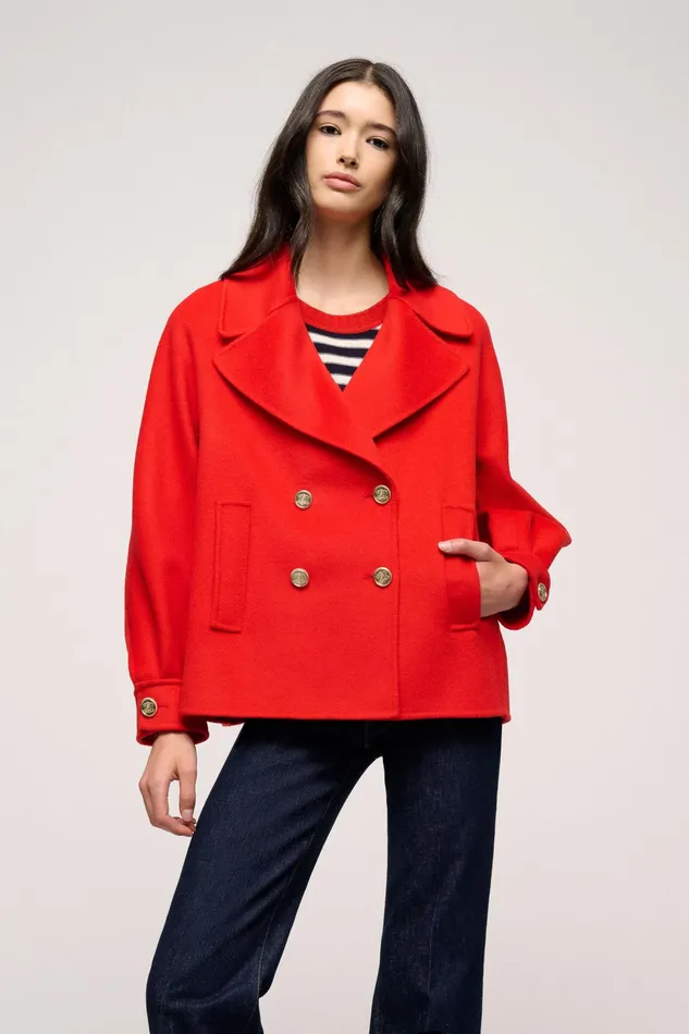 Luisa Spagnoli Outerwear Valchiria Red 8211 Women