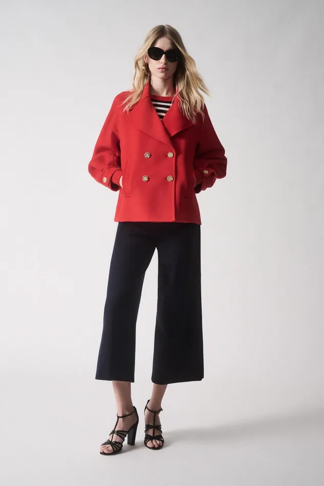 Luisa Spagnoli Outerwear Valchiria Red 8211 Women Luisa Spagnoli Outerwear Valchiria Red 8211 Women