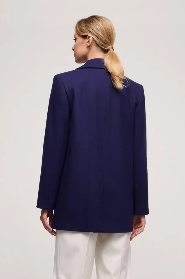 Luisa Spagnoli Outerwear Valmont Blue 8211 Women Luisa Spagnoli Outerwear Valmont Blue 8211 Women