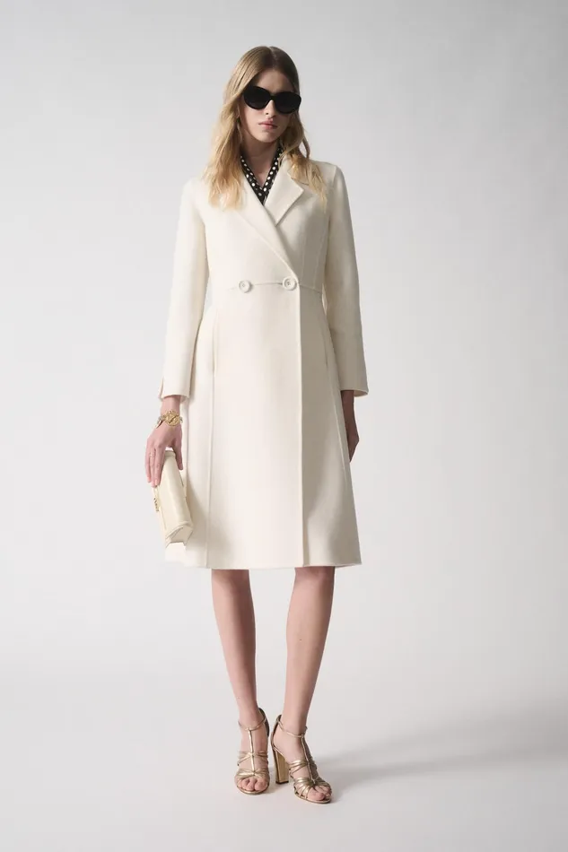 Luisa Spagnoli Outerwear Vincolo Cream 8211 Women Luisa Spagnoli Outerwear Vincolo Cream 8211 Women