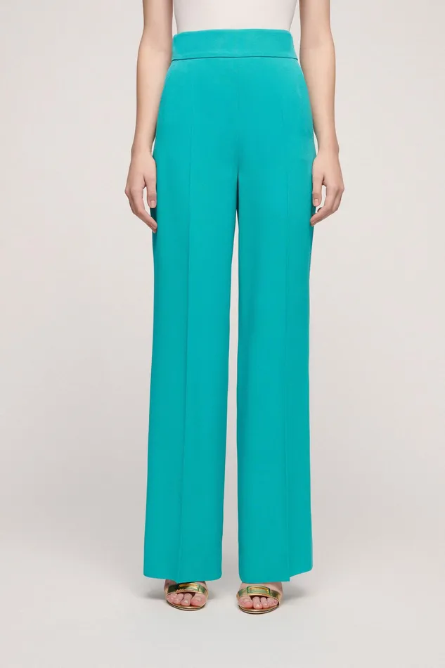 Luisa Spagnoli Pants Abbis Turquoise 8211 Women