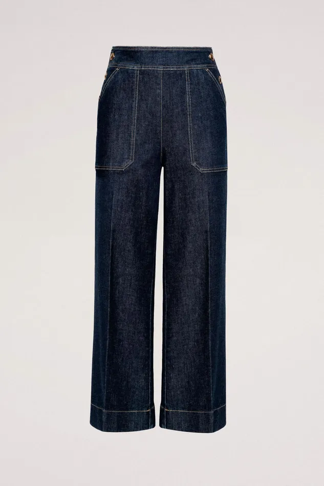 Luisa Spagnoli Pants Acquavite Blue 8211 Women Luisa Spagnoli Pants Acquavite Blue 8211 Women