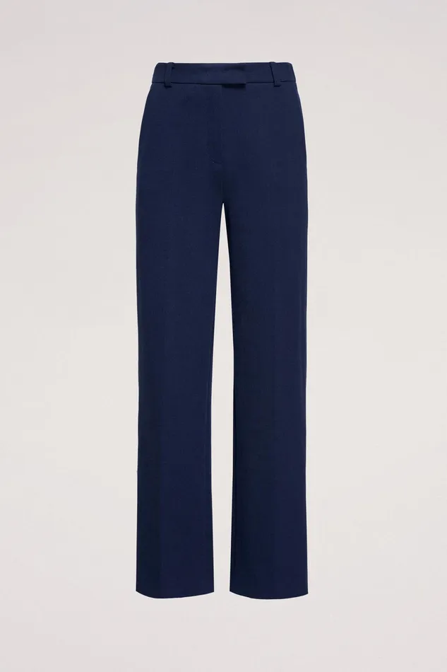Luisa Spagnoli Pants Acre Blue 8211 Women Luisa Spagnoli Pants Acre Blue 8211 Women