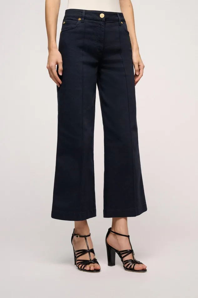 Luisa Spagnoli Pants Acronimo Blue 8211 Women