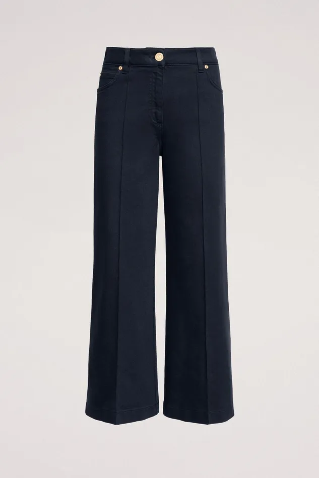 Luisa Spagnoli Pants Acronimo Blue 8211 Women Luisa Spagnoli Pants Acronimo Blue 8211 Women