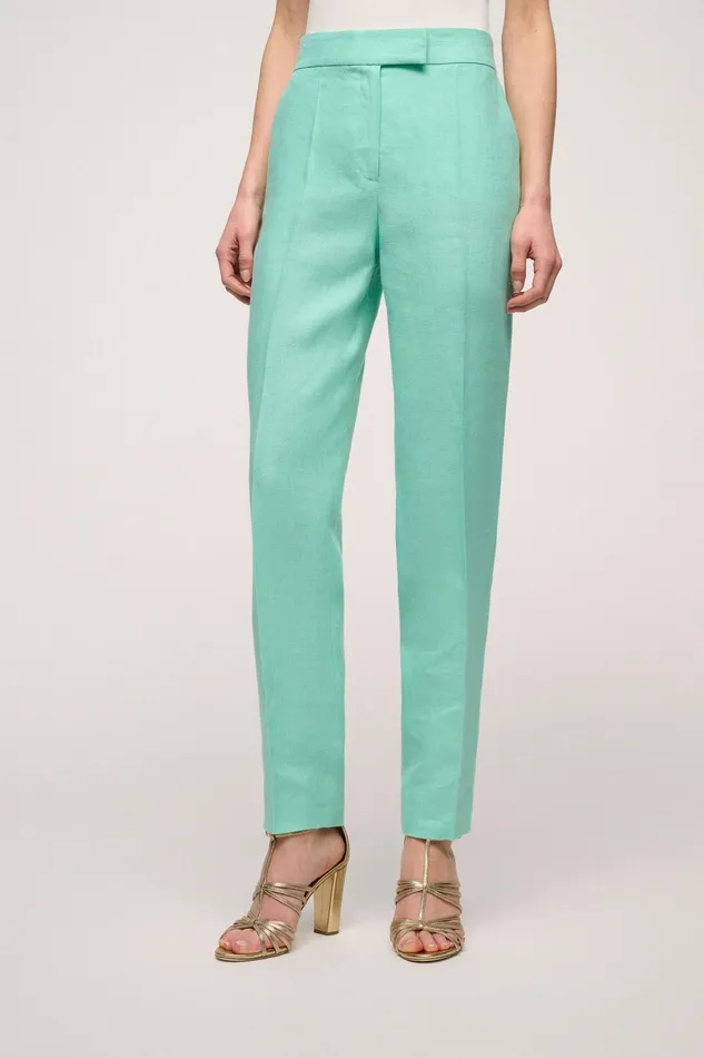Luisa Spagnoli Pants Alex Turquoise 8211 Women