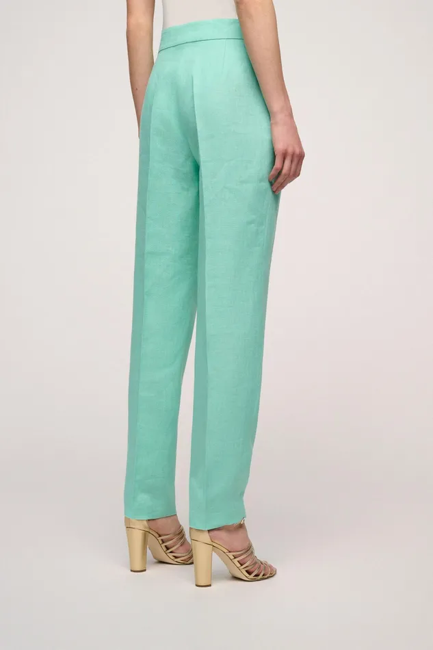 Luisa Spagnoli Pants Alex Turquoise 8211 Women Luisa Spagnoli Pants Alex Turquoise 8211 Women