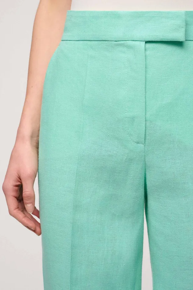 Luisa Spagnoli Pants Alex Turquoise 8211 Women Luisa Spagnoli Pants Alex Turquoise 8211 Women