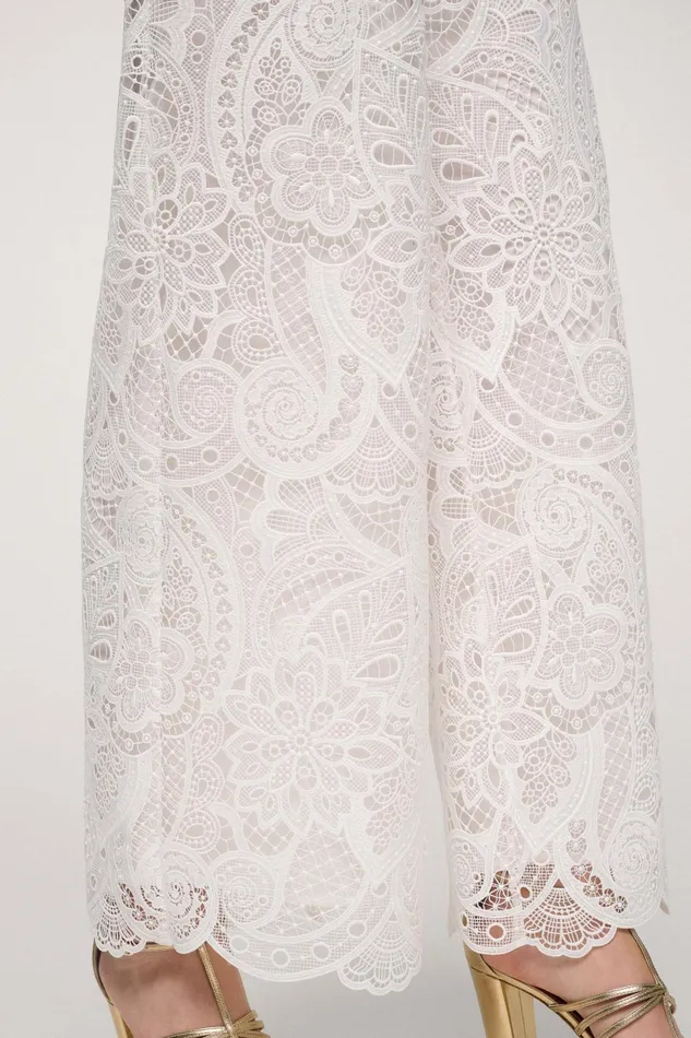 Luisa Spagnoli Pants Altea Cream 8211 Women Luisa Spagnoli Pants Altea Cream 8211 Women